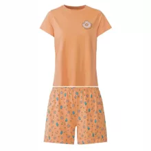 ست تی شرت و شلوارک زنانه اسمارا مدل 0014