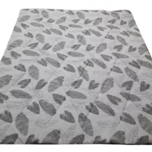 لحاف کرسی سندس مدل برگ کاغذی کد F401 سایز 300x300 سانتی متر