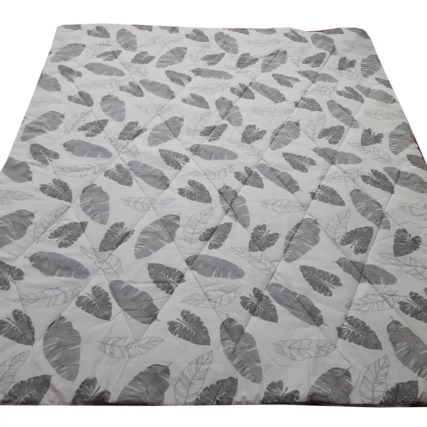 لحاف کرسی سندس مدل برگ کاغذی کد F401 سایز 300x300 سانتی متر