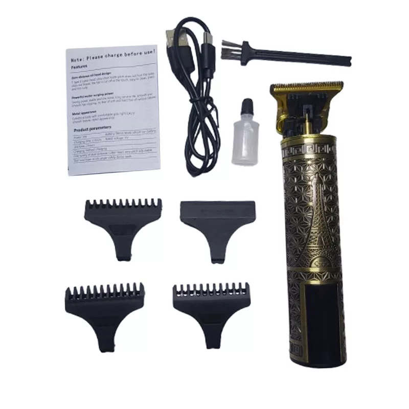 ماشین اصلاح موی سر و صورت مدل T12 طرح برج ایفل