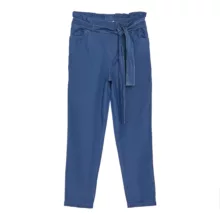 شلوار جین زنانه ال سی وایکیکی مدل کمر پلیسه پرنسسی