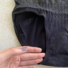 شورت گنی زنانه مدل 4345 رنگ مشکی