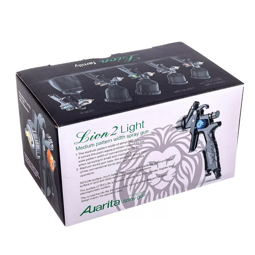 پیستوله رنگ آئوریتا مدل black lion2 کد نازل 1/3