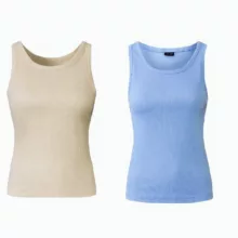 تاپ زنانه اسمارا مدل GERIPPTE TOPS مجموعه 2 عددی