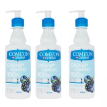 کرم مرطوب کننده کامان مدل Normal حجم 400 میلی لیتر مجموعه 3 عددی