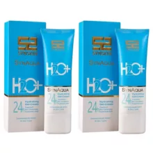 ژل آبرسان ساین اسکین مدل aqua حجم 75 میلی لیتر مجموعه 2 عددی
