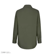 شومیز آستین بلند یقه برگردان زنانه مدل 008 رنگ سبز