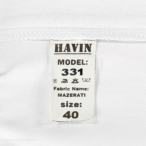 شلوار زنانه مدل 331 هاوین مازراتی دمپا کمرکش رنگ سفید