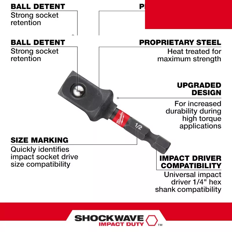 رابط سری پیچ گوشتی میلواکی مدل 9228 مجموعه 3 عددی