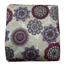 لحاف کرسی سندس مدل خورشیدی کد 84 سایز 350x350 سانتی متر