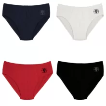 شورت اسلیپ مردانه برهان تن پوش مدل 1001-2 بسته چهار عددی