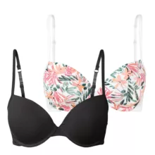 سوتین اسفنجی زنانه اسمارا مدل 404418B مجموعه 2 عددی