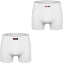 شورت مردانه کیان تن پوش مدل Boxer W بسته دو عددی