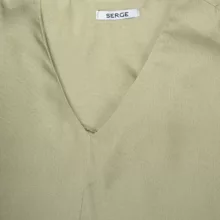 بلوز آستین بلند زنانه سرژه مدل 204658 رنگ سبز