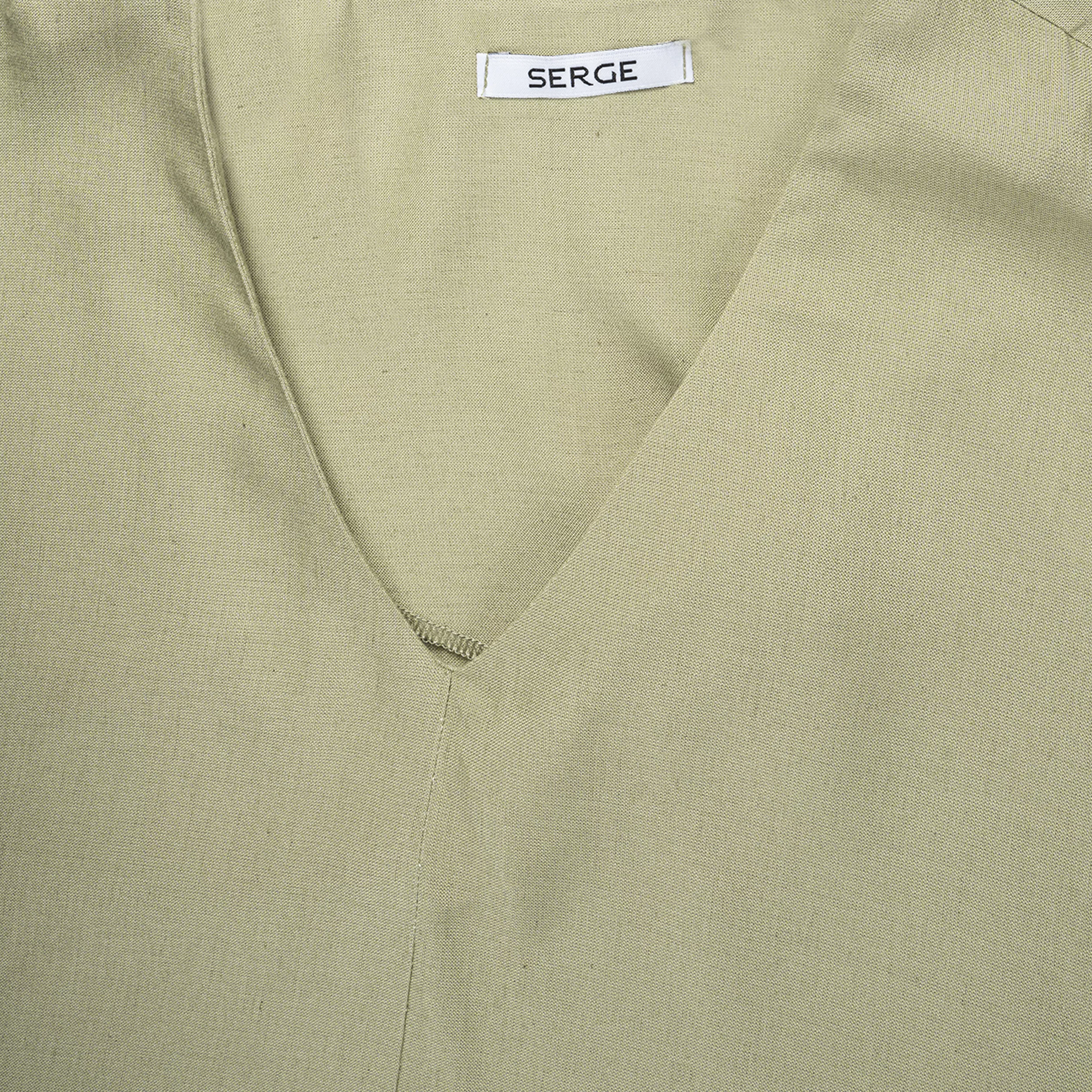 بلوز آستین بلند زنانه سرژه مدل 204658 رنگ سبز