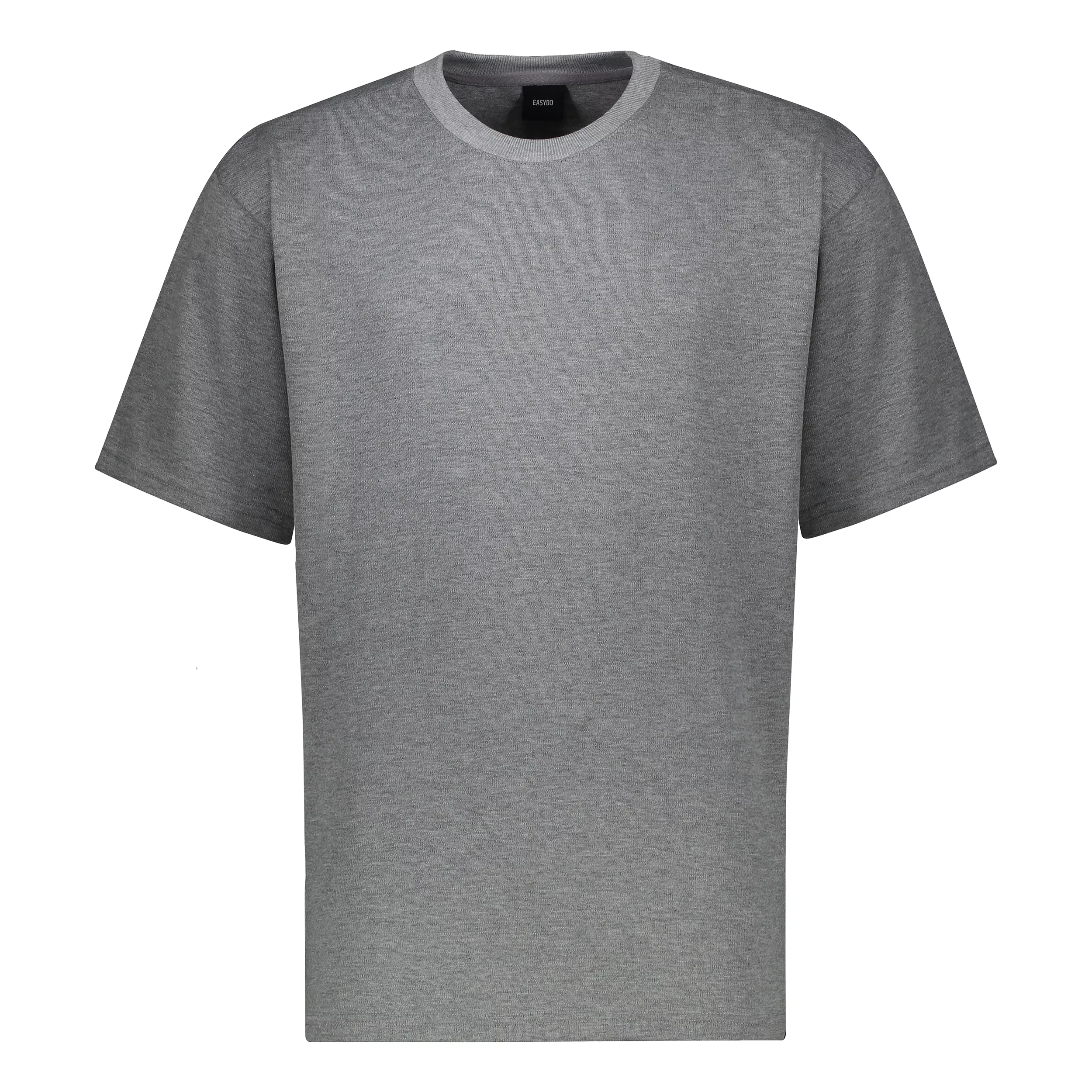 تی شرت آستین کوتاه مردانه ایزی دو مدل 0177 رنگ طوسی