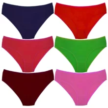 شورت زنانه مدل مای آندیز کد 12 بسته 6 عددی