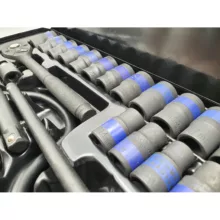 آچار بکس جغجغه ای باس مدل LIFE-STYLE-24 BLACK مجموعه 24 عددی