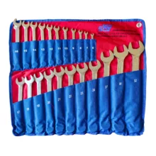 آچار یکسر تخت و یکسر رینگی اسکای مدل PROFESSIONAL QUALITY DIN 3113 مجموعه 22 عددی