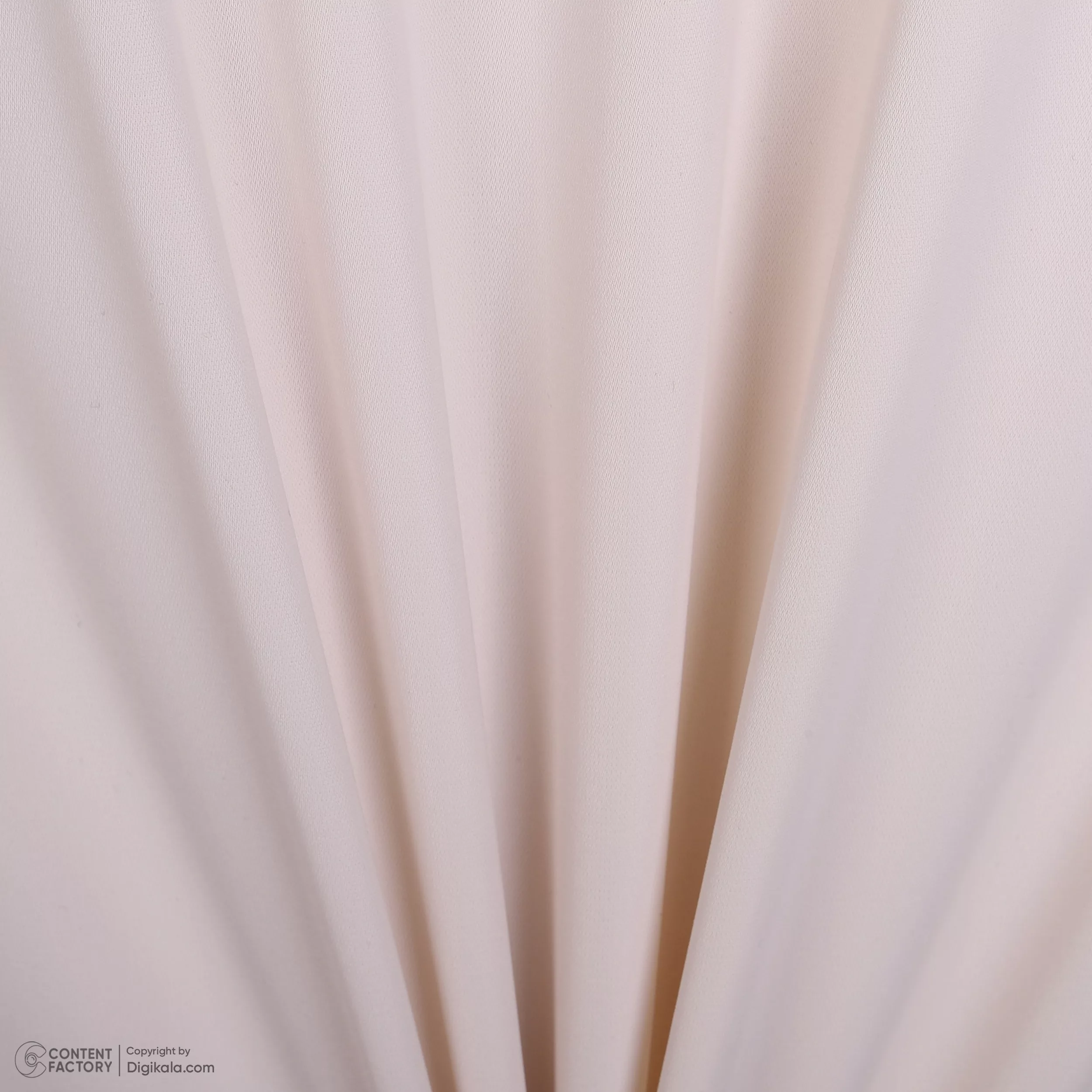 شومیز آستین بلند یقه برگردان زنانه نیزل مدل 1243 رنگ کرم