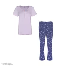 ست تی شرت آستین کوتاه و شلوار راحتی زنانه ناربن مدل 15211138