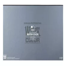 آبرنگ 24 رنگ شین هان مدل حرفه ای تیوپی کد sh112s