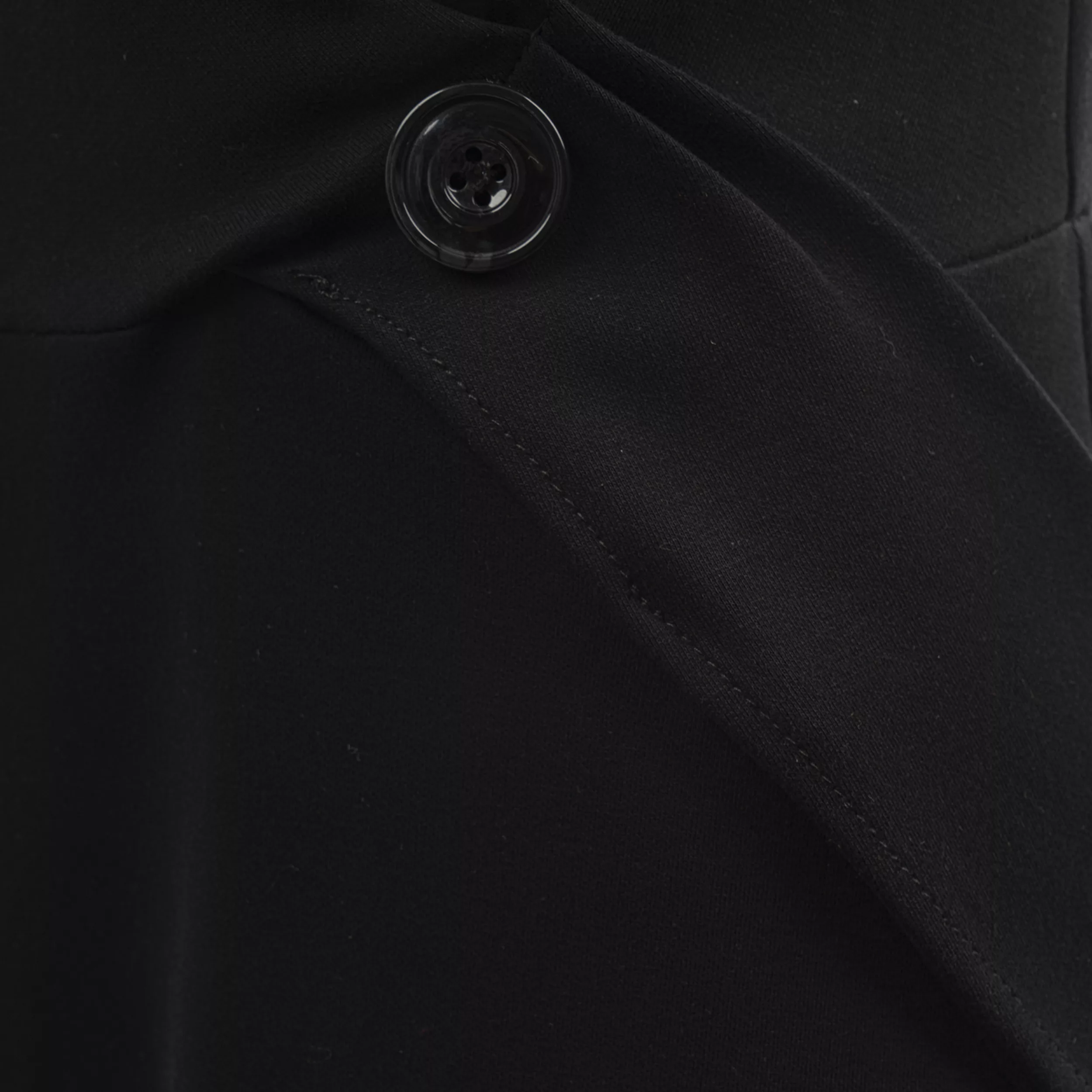 پیراهن یقه گرد زنانه سرژه مدل 203531 رنگ مشکی رنگ مشکی