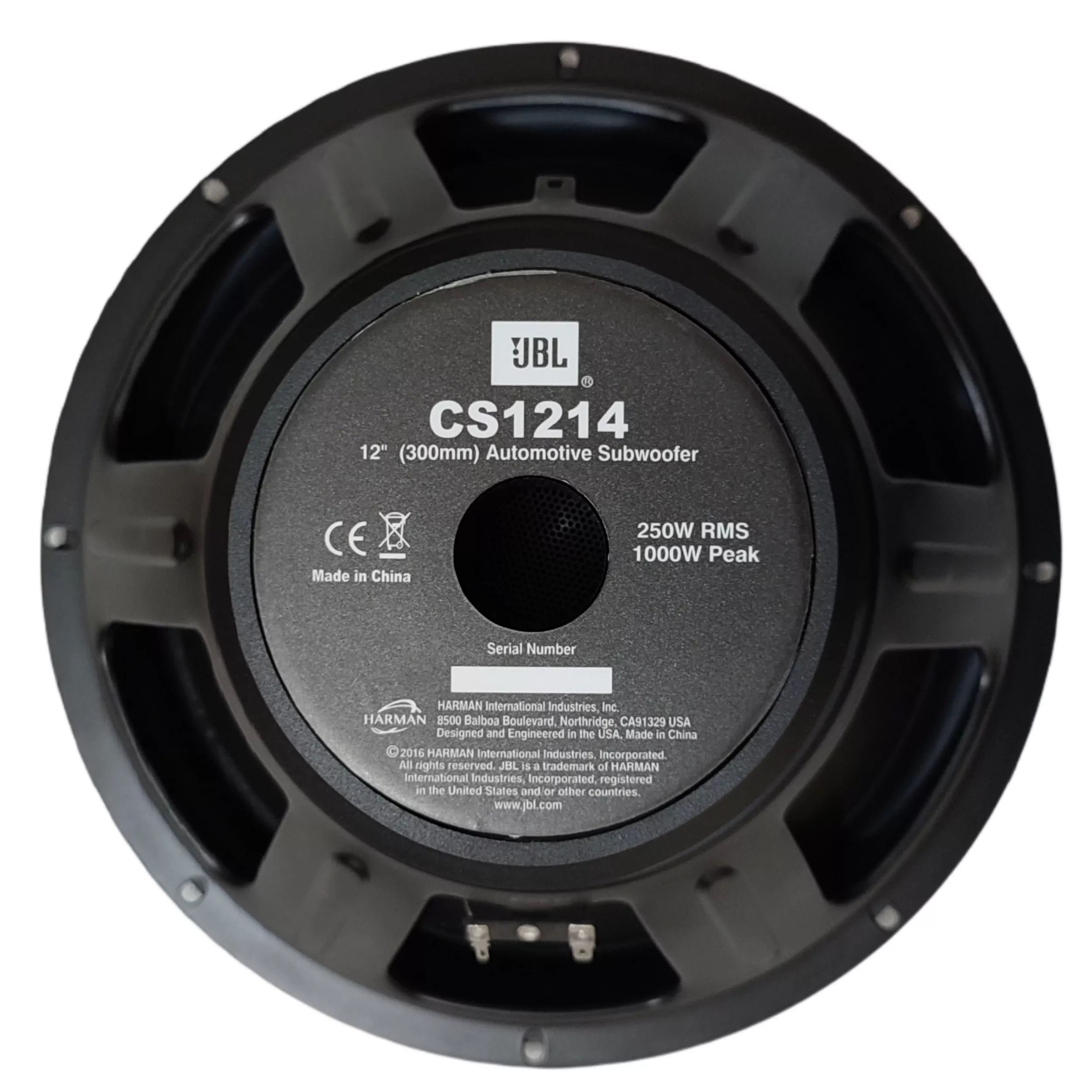 ساب ووفر خودرو جی بی ال مدل CS1214