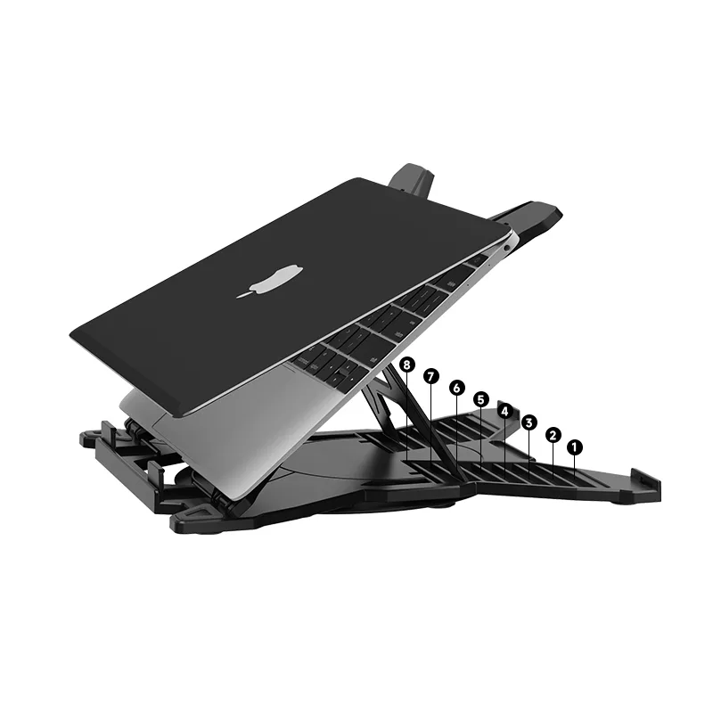 پایه نگهدارنده لپ تاپ سان اسکای مدل SK-045 با قابلیت نگهداری موبایل ،تنظیم زاویه و چرخش