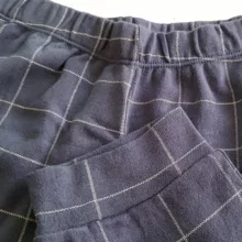 ست بلوز و شلوار زنانه لین مدل نخ پنبه کد 5196-209 رنگ طوسی