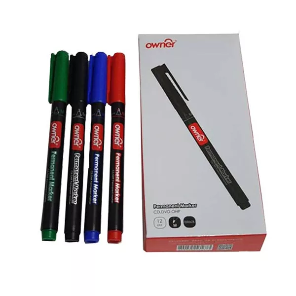 ماژیک سی دی اونر مدل 001 بسته 12عددی