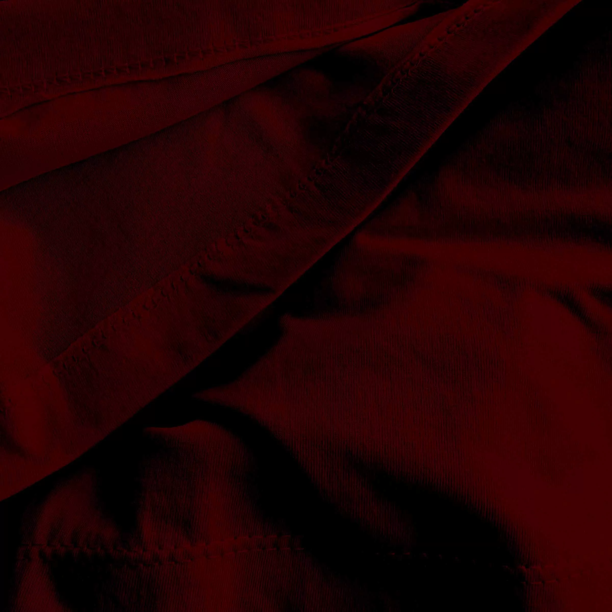 تی شرت لانگ زنانه مدل صبر رنگ زرشکی