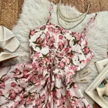 پیراهن یقه دکلته زنانه مدل بلا