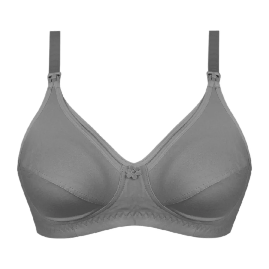 سوتین شیردهی پانیذ مدل 66339 رنگ طوسی