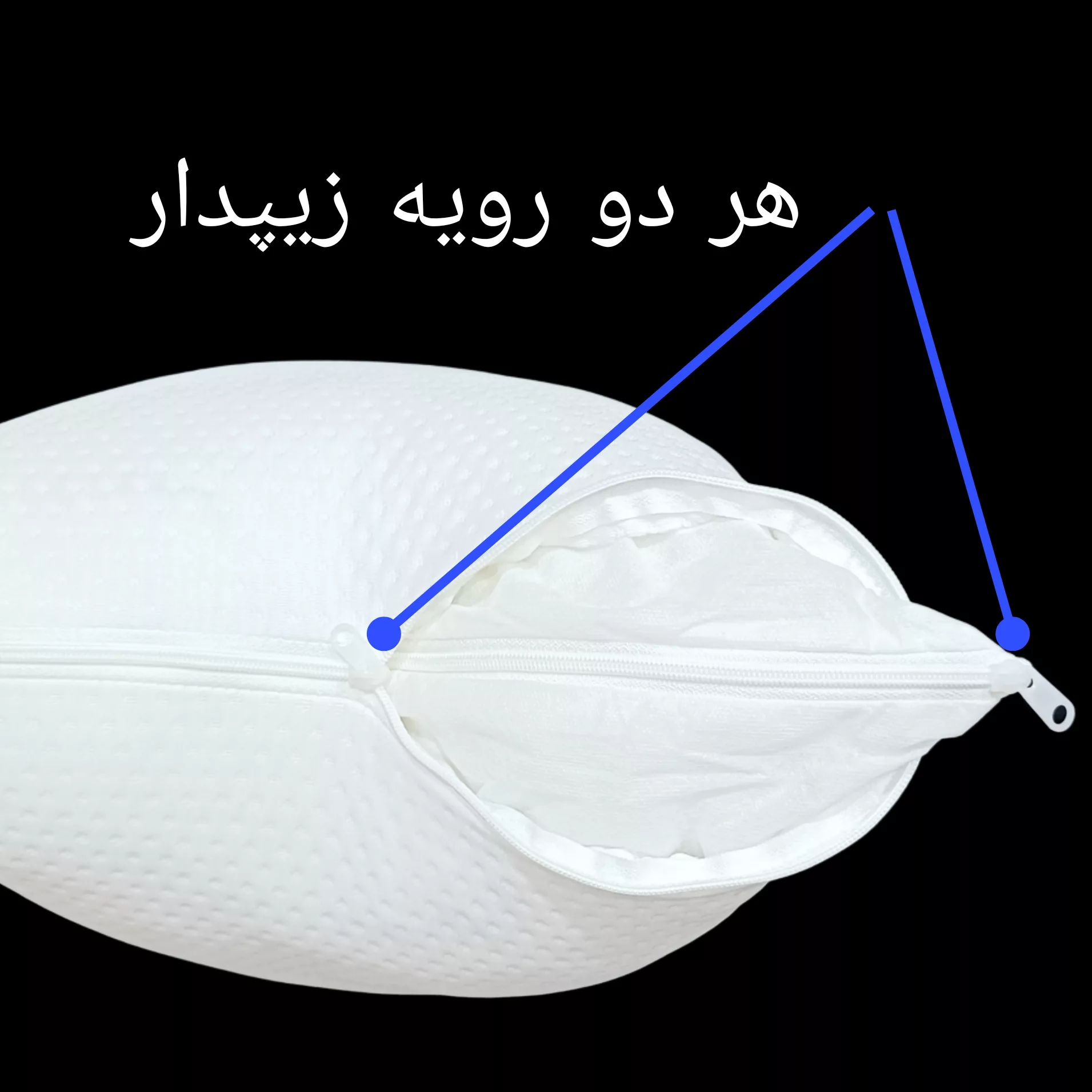 بالش تورکویز مدل Olympus
