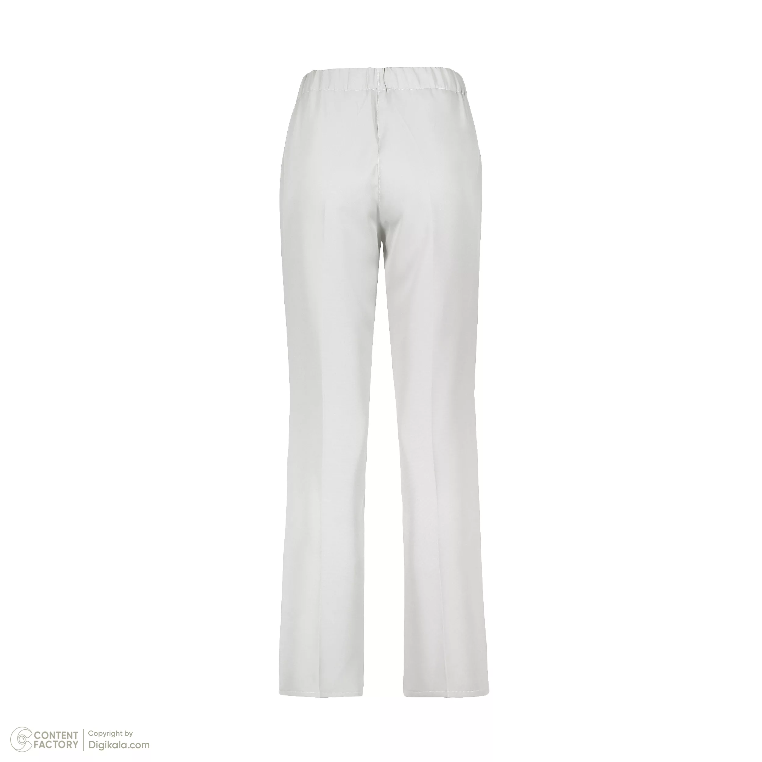 شلوار زنانه مدل 331 هاوین مازراتی دمپا کمرکش رنگ سفید