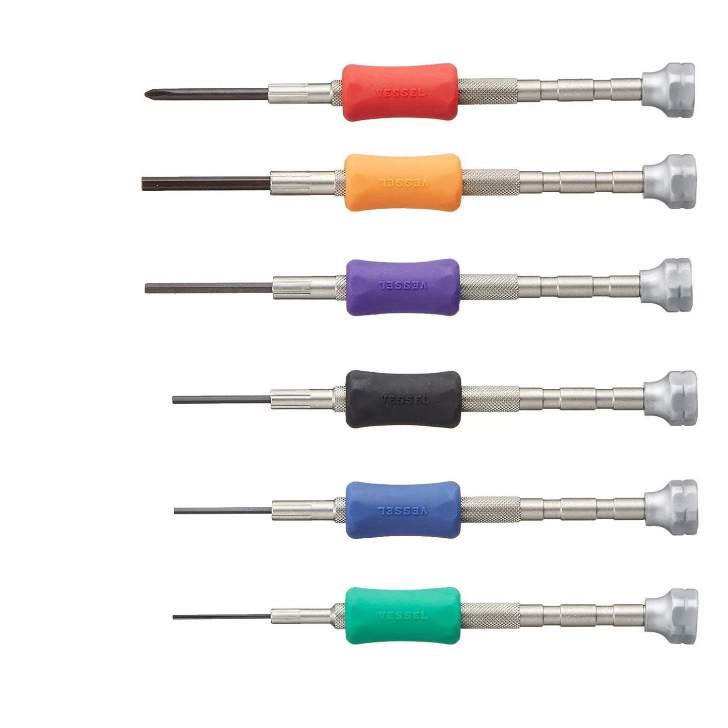 پیچ گوشتی ساعتی وسل مدل TD-58 بسته 6 عددی