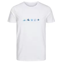 تی‌شرت آستین کوتاه زنانه مدل تم ساحلی کد 001