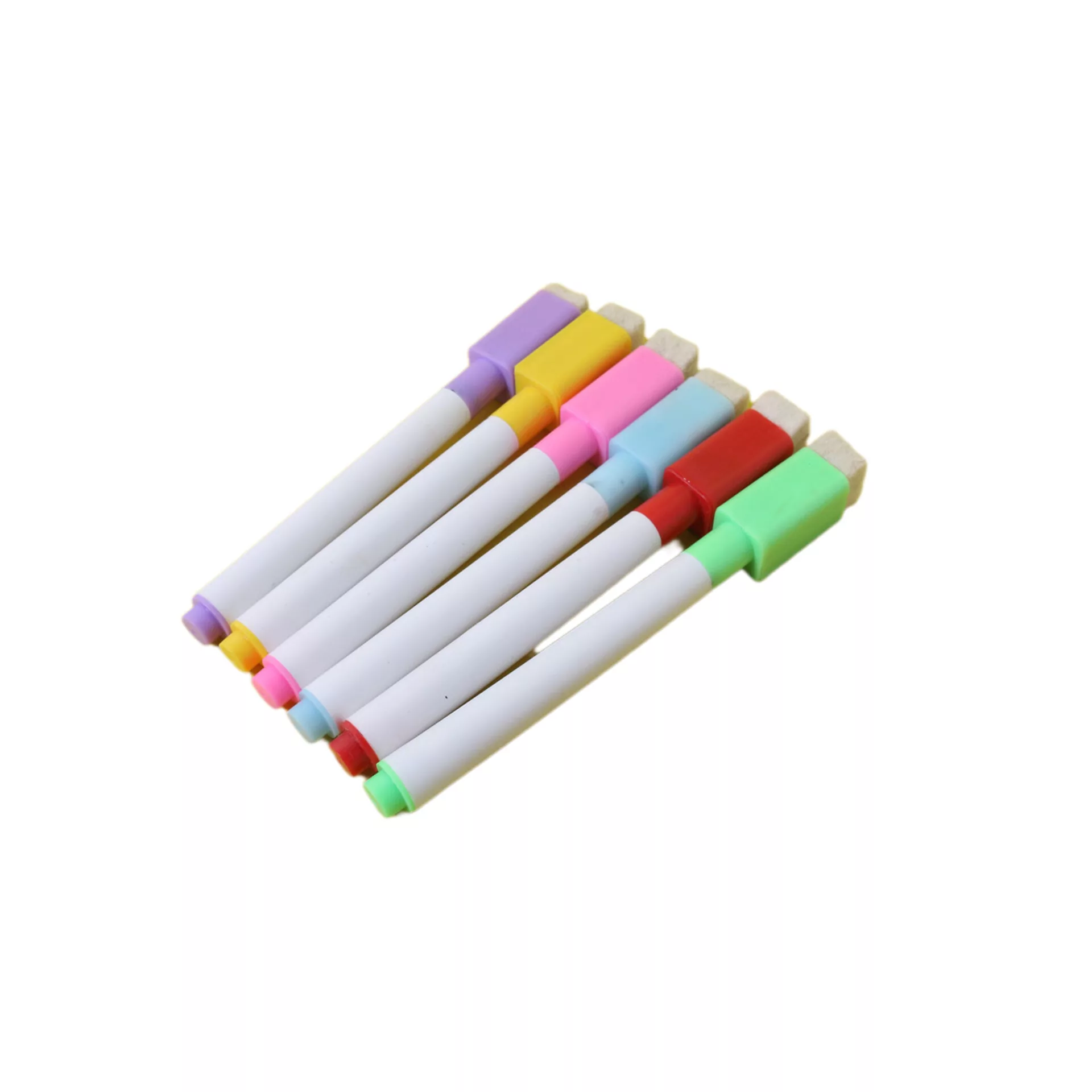ماژیک وایت برد مدل مغناطیسی پاک کن دار کد pkht-002-5 بسته 100 عددی