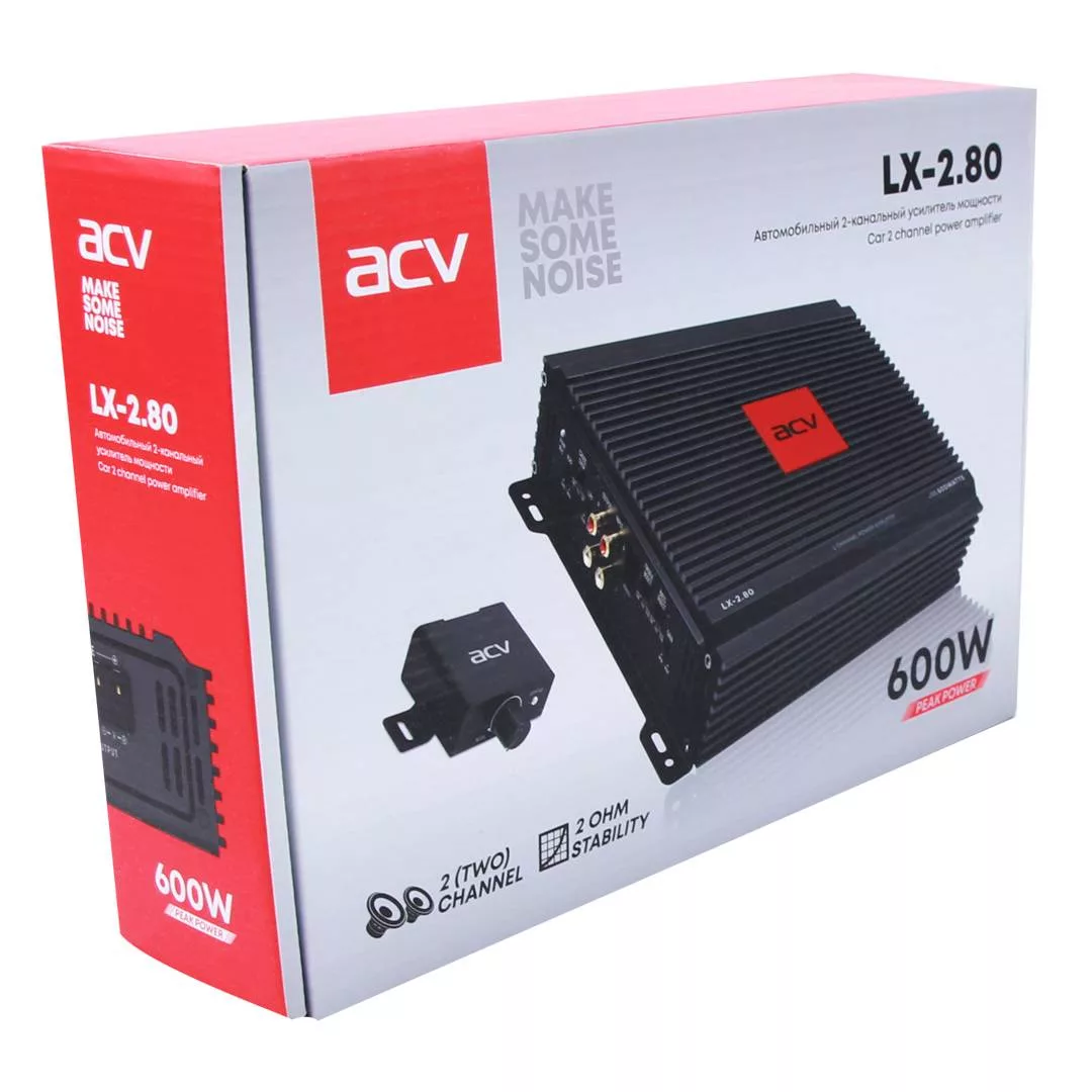 آمپلی فایر خودرو ای سی وی مدل LX-2.80