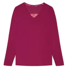 تی شرت آستین بلند زنانه اسمارا مدل مودال کد 12722594