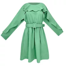 پیراهن یقه گرد زنانه مدل ملیسا کد FRZ.1027