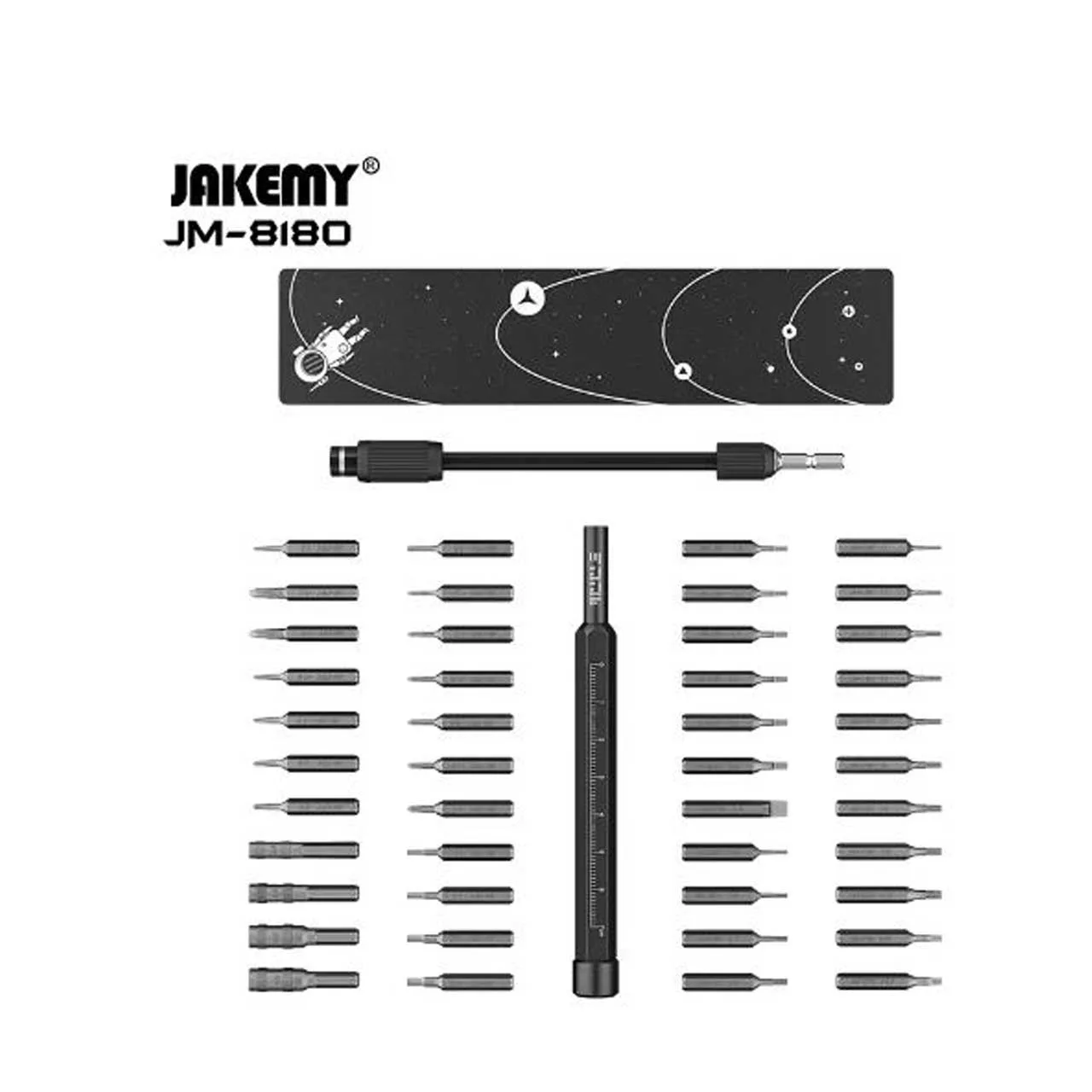 پیچ گوشتی جاک می مدل JM-8180A بسته 47 عددی
