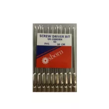 سری پیچ گوشتی یک سر چهار سو ازبورن مدل PH1 سایز 100 میلی متر مجموعه 10 عددی