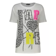 تی شرت آستین کوتاه زنانه مینت مدل 803