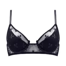 سوتین بالکنی زنانه سین سی مدل فنردار 6873K رنگ مشکی