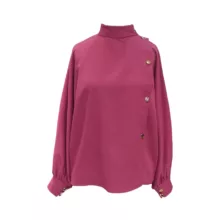 شومیز زنانه مدل دکمه بغل کد 222