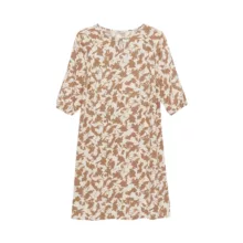 پیراهن یقه گرد زنانه ال سی وایکیکی مدل آنتی باکتریال هاوایی