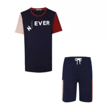 ست تی شرت و شلوارک مردانه مادر مدل دایان کد 480312