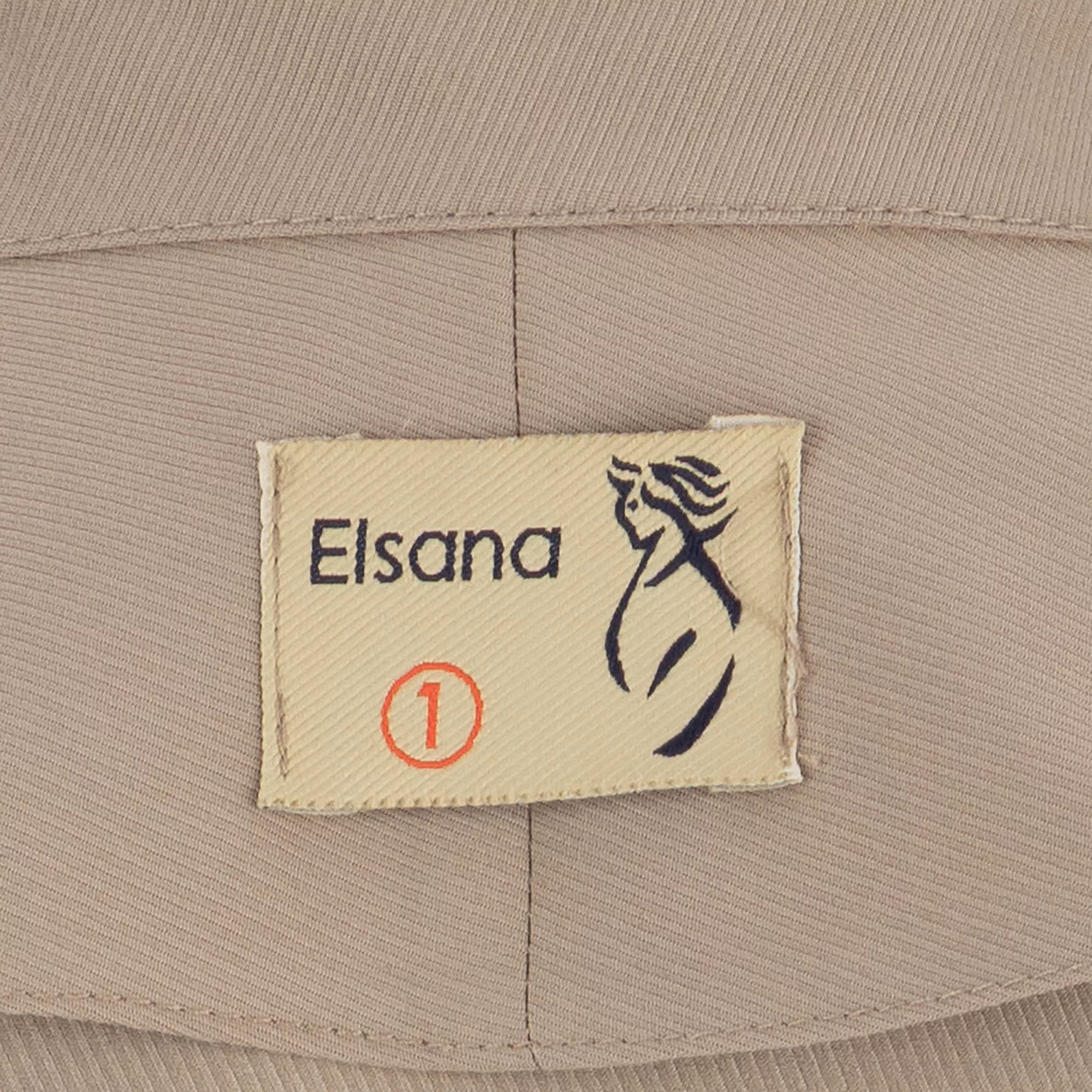 شومیز آستین بلند زنانه السانا مدل هوناز کد 217207 رنگ خاکی